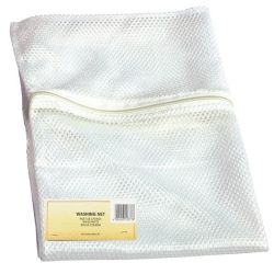 Washing Bag - Bathroom Accessories - White - Zip - 40 Cm X 50 Cm - 8 Pack