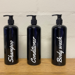 Handsoap Shampoo Conditioner Body Wash & Dishsoap Labels
