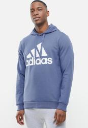 Adidas Performance Bl Ft Hooded Sweat - Crew Blue white