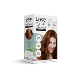 100% Herbal Hair Dye - Brown 100G