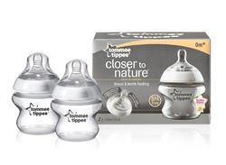 Tommee Tippee Closer To Nature Easivent Bottle 150ml 2 Pack