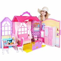 plastic doll house