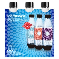 Sodastream - Carbonating Bottles - 1 Liter Fuse Fireworks Trios