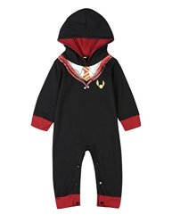 3PCS Outfit Set Baby Boy Girl Infant Snuggle This Muggle Rompers 0-3 Months Black