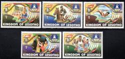 Lesotho - 1984 Olympic Games Set Mnh Sg 590-594