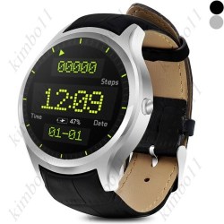 No.1 D5+ Quad-core Mtk6580 1g 8g Android 5.1 450mah Heart Rate Monitor Dialer Sms 3g Watch Phone