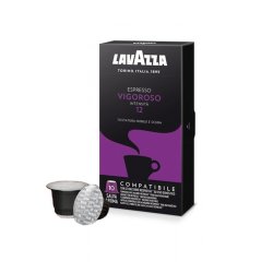Lavazza Vigoroso 10 Nespresso Compatible Coffee Capsules