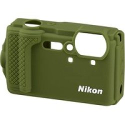 Nikon Slilcone Jacket For Coolpix W300 Green