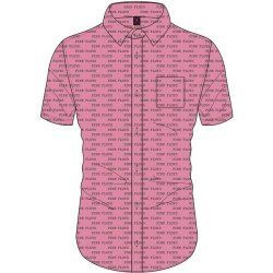Pink Floyd - Courier Pattern Unisex Shirt - Pink XL