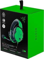 Razer - Blackshark V2 X Gaming Headset - Green Edition Pc gaming