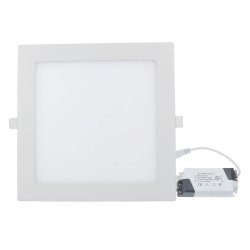 Brightsky 12W LED Square Panel Warm White Bright Light Recessed Ceiling Downlight Bulb Lamp AC120-265V