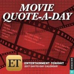 Entertainment Tonight Movie Quote-a-day 2017 Day-to-day Calendar Calendar