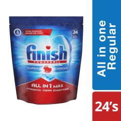 Dishwasher Tablet All In One Regular Finish X24