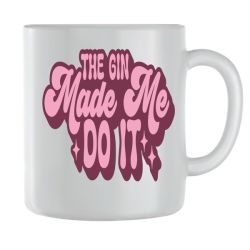 Gin Coffee Mugs For Men Women With Motivational Saying Graphic Cup Gift 216