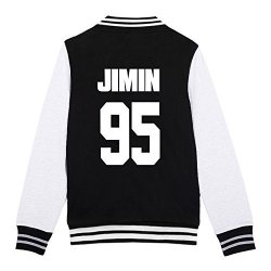 Kpop Bts Varsity Baseball Jacket Monster Jin Suga Jimin V Sweater