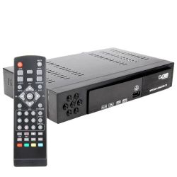1080p Hd Dvb-t Set Top Box With Remote Controller Support Recording Function And Usb 2.0 Interfac...
