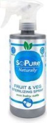 Sopure Fruit & Veg Sterilizing Fluid - Nature's Ingenious Disinfectant - 500ML