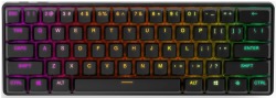 Steelseries Apex Pro MINI 60% Rgb LED Backlit Omnipoint Mechanical Switch Compact Wireless Gaming Keyboard