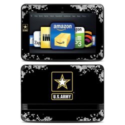 Kindle Fire HD 8.9" Skin Kit decal - Army Pride Black Will Not Fit Hdx Models