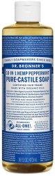 Dr. Bronner's Pure Castile Liquid Soap Peppermint 473ml