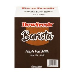 Dewfresh Uht Barista High Fat Milk X 6