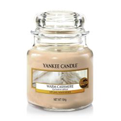 Candle Jar Small Warm Cashmere Yankee