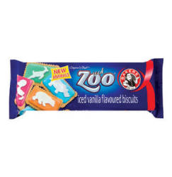Bakers Iced Zoo Biscuits 1 X 150G