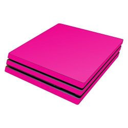 Mightyskins Protective Vinyl Skin Decal For Sony Playstation 4 Pro PS4 Wrap Cover Sticker Skins Solid Hot Pink