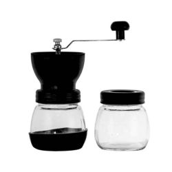 Coffee Grinder With 2X Glass Containers - 110ML
