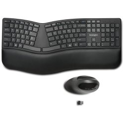 Kensington Pro Fit Ergo Wireless Keyboard & Mouse - 1KGS
