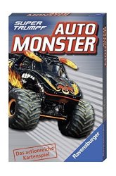 Ravensburger 20304CARD Game Car Monster Super Rtrumpf
