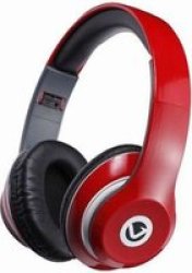 Volkano Falcon Series Headphones With MIC - Red