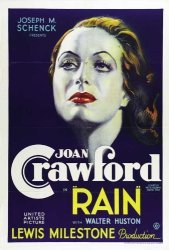 Rain Poster Movie 27 X 40 Inches - 69CM X 102CM 1932 Style B
