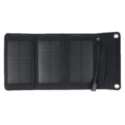 7.5W 5.5V Waterproof Portable Foldable Solar Panel Charger With USB Port