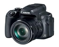 Canon Powershot SX70 20.3MP Digital Camera 65X Optical Zoom Lens 4K Video 3-INCH Lcd Tilt Screen Black