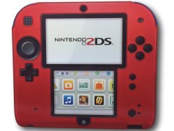 PDP Silicone Case cover For Nintendo 2DS Red Red