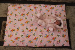 Baby Girl Comforter 120 X 90 Cm With Pillow Case.
