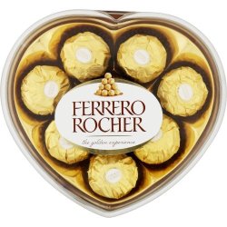 Ferrero Rotcher Chocolate Heart Shape T8 100G