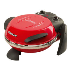 5 Minute 1200W Electric Pizza Oven Red