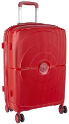 Aeon Medium 4 Wheel Trolley Case Red