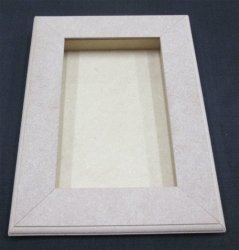 The Velvet Attic - Wood Blank Mdf - Box Frame 3d A4