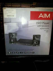 Aim Dvd Player With Speakers Advd 107s