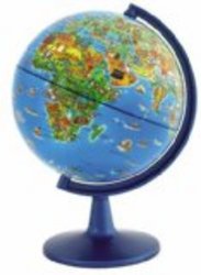 Dinoz World Globe Dino's Illustrated Globes
