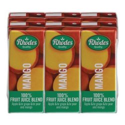 Rhodes 100% Fruit Juice Blend Mango 200ML