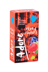 Adobe Adore Flavours Condoms 12 Pack