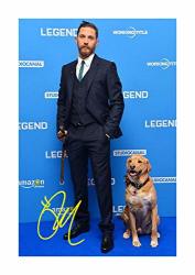 Engravia Digital Tom Hardy & Woody His Dog Reproduction Signature Poster Photo A4 Print Unframed