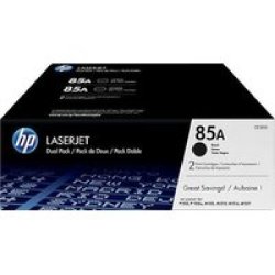HP 85A Laserjet Black Print Cartridge - Dual Pack