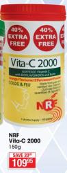 Nrf Vitamin C 2000 40%FREE -powder 150G