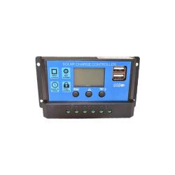 Solar Charge Controller 12V 24V Auto Regulator With Lcd