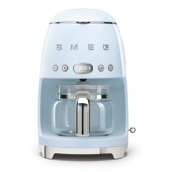 Smeg 50'S Style Glossy Pastel Blue Retro Filter Coffee Machine - DCF02PBSA